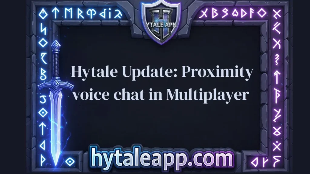 Hytale Proximity voice chat in Multiplayer